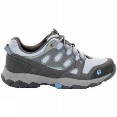 Jack Wolfskin Womens Mtn Attack 5 Low Shoe Tarmac Grey/Cool Water